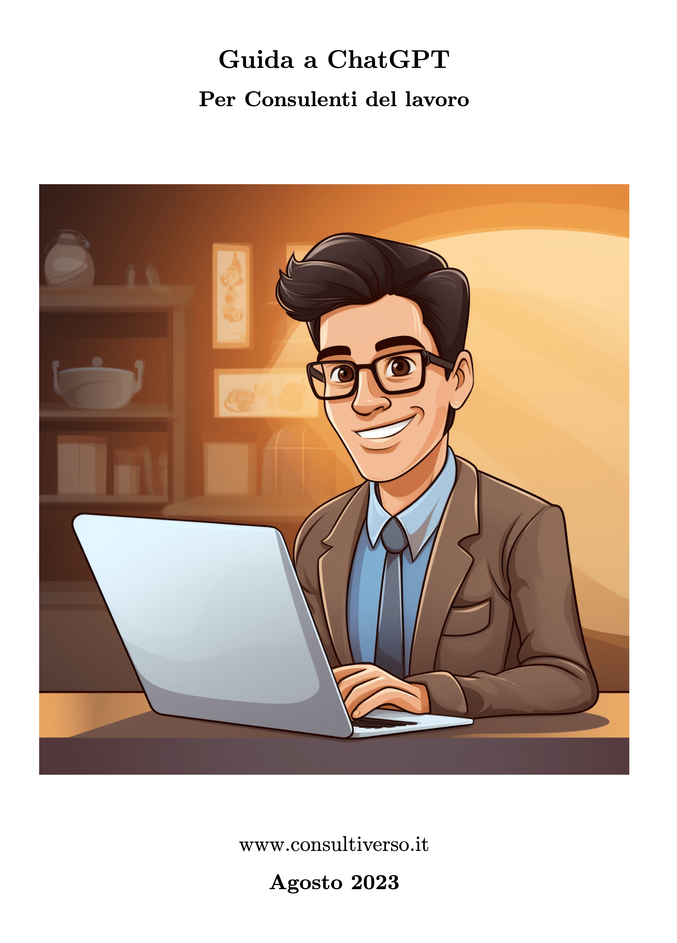 Copertina Guida ChatGPT per Consulenti del lavoro
